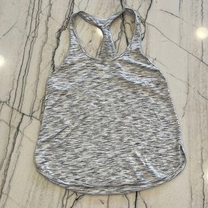 Lululemon Heather Gray Muscle Tee